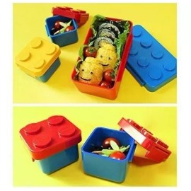 Extreme Beauty Box Lunch Lonchera Con 3 Contenedores Apilables