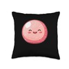 Sakura Mochi Smiling Kawaii Throw Pillow