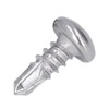 200Pcs Self Drilling Screw Stainless Steel Round Head M4.8x13 Fastener