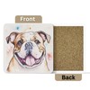 Art of Arora 2952 Bulldog Ceramic Coaster 10 x 10cm