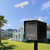 Einsamk Solar Sign Lights Outdoor, 210led 3699 Lumen Solar Sign