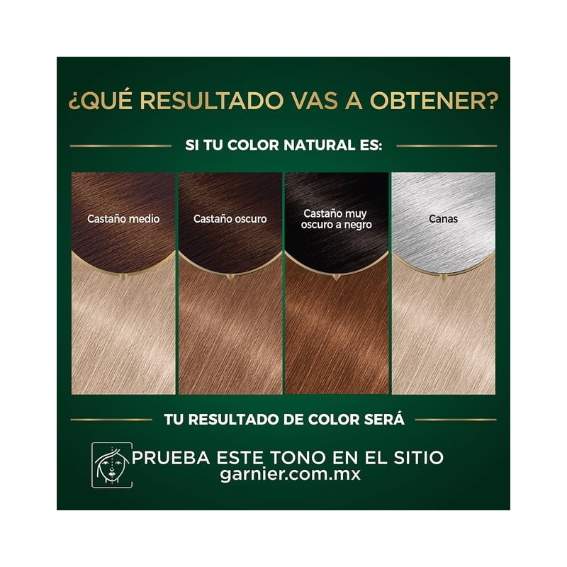 Tinte para cabello Nutrisse Oleos sin amoniaco 9.1 rubio cenizo