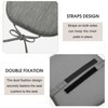 baibu Set of 4 Super Soft Metal Dining Chair Pads