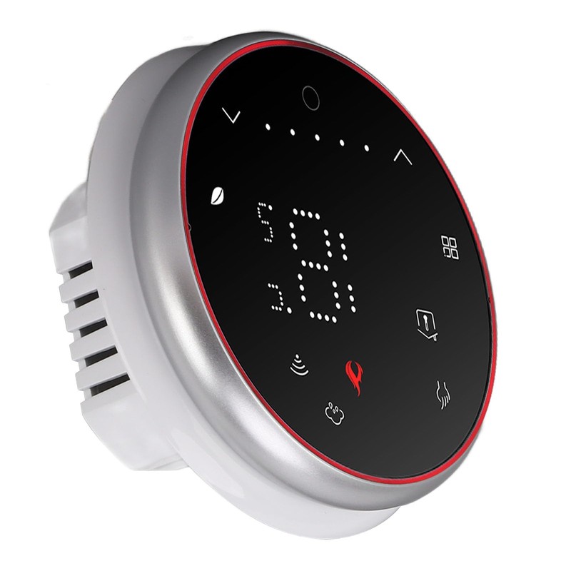 Smart Thermostats, Wireless WiFi Thermostat LED Display PC and ABS