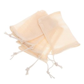 Kichvoe 5 piezas Bolsa de Jabón de Sisal Natural Bolsa de Jabón para Baño y Viaje con Mall