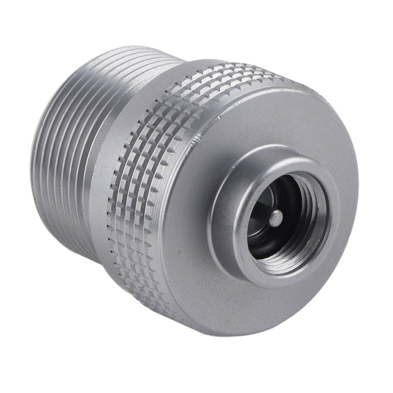 Camping Gas Canister Adapter Convertor Valve Flat Canister to 1L