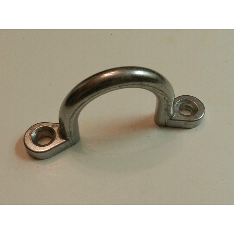 (2) Trailer Tie Loop 2" I.D. Aluminum Bolt-On Lashing Rope