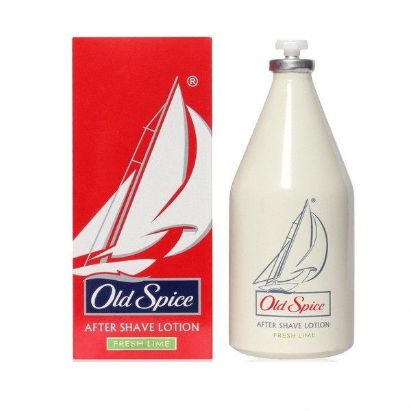 Old Spice After Shave Lotion - Fresh Lime (Pack of 2) 150 ml