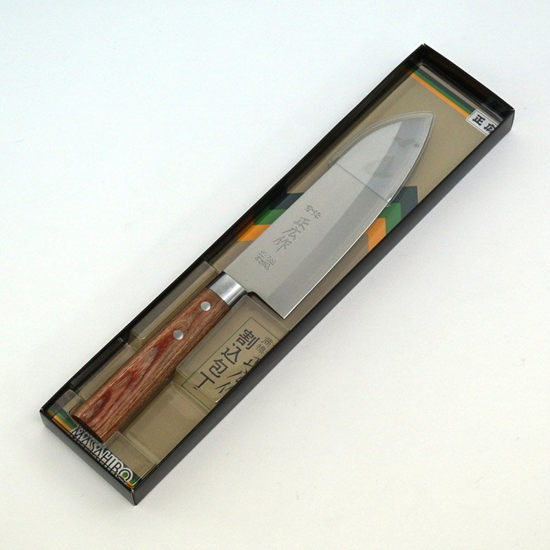 正広作 MC割込包丁 MC-700 三徳型 165mm 10371