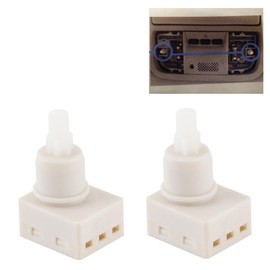 Aramox 2 uds interruptor de luz interior de coche ABS repuesto apto para Accord/CR-V/Element/Odyssey, OE: 34404-SDA-A22