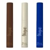 Pack X3 Máscaras Pestañas 10 Aceites Negra Café Azul Yuya