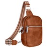 Vantamo Crossbody Bags for Women: RFID Blocking Vegan Leather Crossbody
