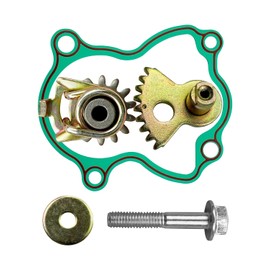 Gearshift Fan Gear Driven Kit Fit for Yamaha Rhino 660 UTV Grizzly 660 ATV 2002-2008, Replace 5KM-18191-00-00 5KM-18197-00-00 5KM-18146-00-00