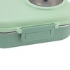 Thermal Lunch Box 1100ml Double Layer 3 Grid Design 304