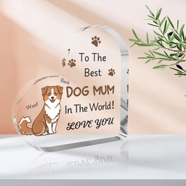 Dog Mum Gifts,Dog Gifts for Women,Dogs Lovers Gift for Women,Dogs Walker Gift,Labrador Presents,Dogmum Acrylic Ornament