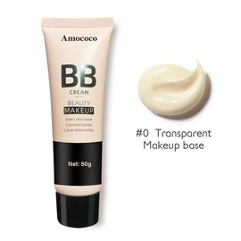 Hydrating BB Cream, Full-Coverage Foundation&Concealer, Color Correcting Cream, Tinted Moisturizer BB Cream for All Skin Types - Evens Skin Tone Makeup Matte:_#0(50ml)_3 piece