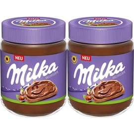Milka Hazelnut Creme Spread - 2 PACK- 2 x 350 g Jars