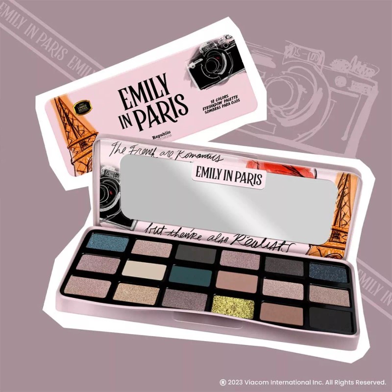 Republic Cosmetics Paleta De Sombras Para Ojos Un Beso 18
