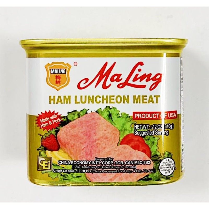 Ham Luncheon Meat, 12 oz, Pack of 2, Product of
