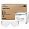 SAFE HANDLER Hyline Clear Safety Glasses, Pack of 144 Pairs