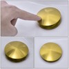 SWHYGER Bathroom Sink Drain Without Overflow Polished Gold,Bath Faucet Vessel