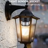 TWDRTDD Indoor/Outdoor Dusk-to-Dawn Light Control Socket,Automatic Dusk to Dawn Light