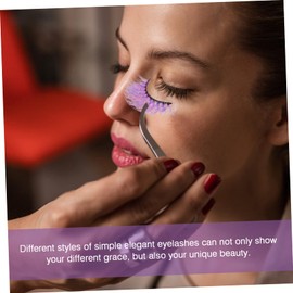 Mikinona Fake Lash Extensions Natural Look False Lashes Volume for Women 5 Pairs