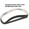 Pack of 20 Sanding Belts, Fabric Sanding Belts, 520 x