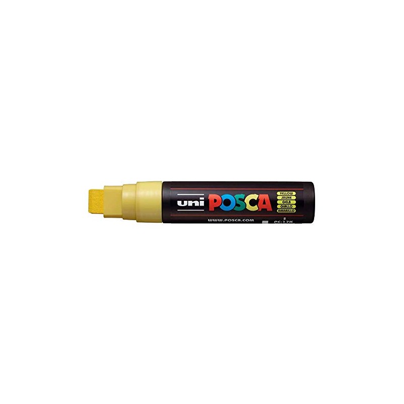Uni Posca Marker PC-17K Paint Glass Pen Broad Chisel Tip