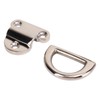 4 Sets Stainless Steel Folding Pad Eye Polishing Rustproof D
