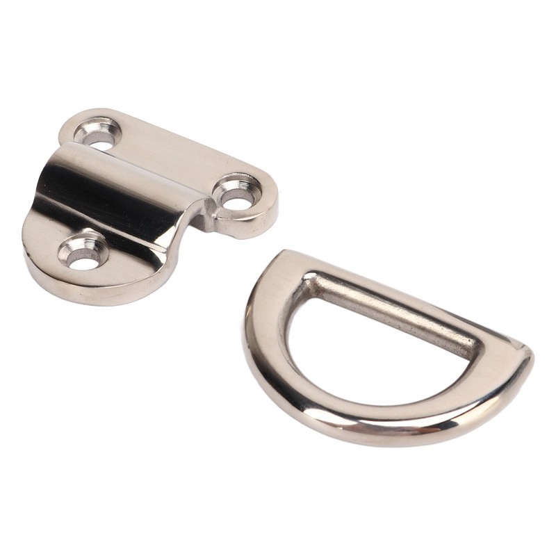 4 Sets Stainless Steel Folding Pad Eye Polishing Rustproof D