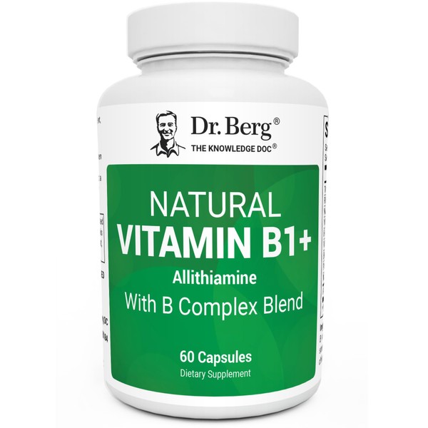 Dr. Berg Natural Vitamin B1 B6 B12 Complex - Allithiamine
