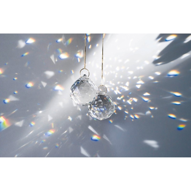 folia 23839 Sun Catcher Crystal Duo 2 Glass Sun Catchers
