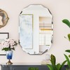Suidia Bathroom Mirror, 20" x 30" Oval Wall Mirror, Frameless