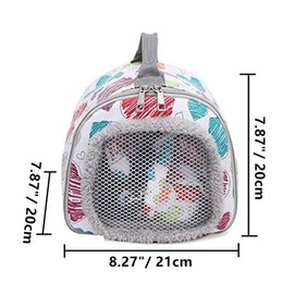Litewoo Guinea Pig Carrier Soft Portable Breathable Handbag Pouch for Guinea Pig Hamster Rat Chinchilla Sugar Glider Carrying Bag