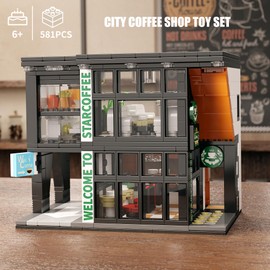 TYCOLE City Coffee Shop Building Blocks