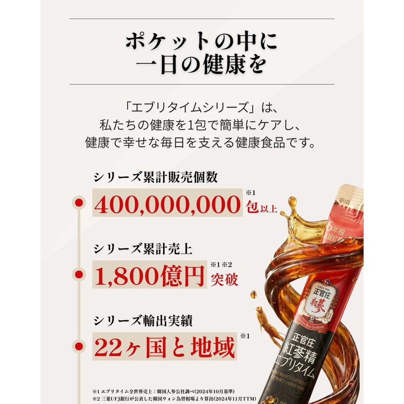 Seikansyo (Jongganjang) Red Ginseng Essence Every Time V (Value) Korean
