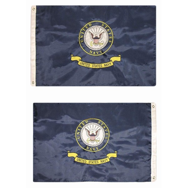 usep 2x3 Embroidered Double Sided U.S. Navy Emblem Seal Crest