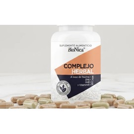2pack Bionica Complejo Herbal Suplemento Alimenticio 30 Caps Sin Sabor