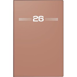 rido/idé Pocket Calendar Model Partner / Industry I 2026 | A7, Plastic, Caramel