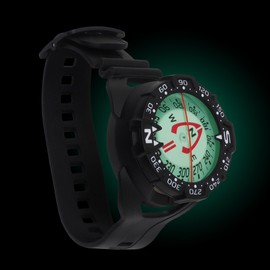 SAEKODIVE Wrist Compass - Glow in The Dark, Waterproof Dive Compass - Scuba Compass, Diving Compass, Kayak Compass, Scuba Diving Accessories