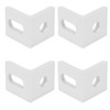 10pcs Right Angle Corner Bracket 90° Aluminum Right Angle Bracket
