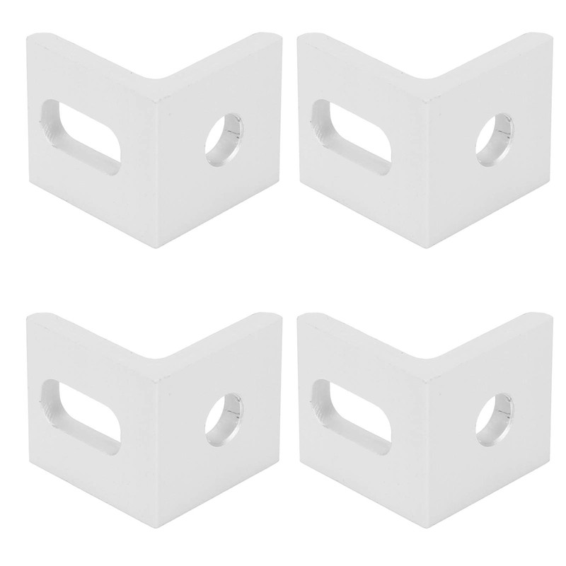10pcs Right Angle Corner Bracket 90° Aluminum Right Angle Bracket