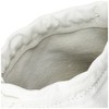 Tsuge #78305 Boxwood Leather Pipe Pouch, White