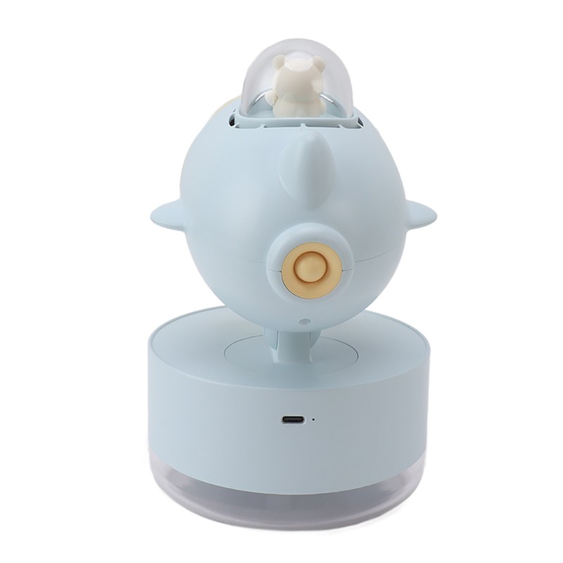 Mini Bear Cooling Fan USB Charging Misting Desktop Fan Table