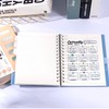 FLYING EAGLE 5 Subject Notebook 5"x7" Spiral Notebook 208 Pages