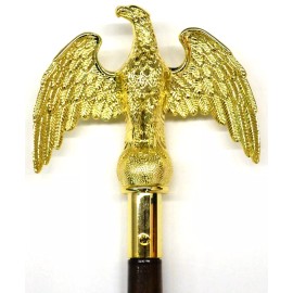US Flag Factory 7 Inch Gold Eagle Ornament (ABS) for Indoor Flag Pole