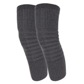 Quniko Cashmere Wool Knee Brace Pads Unisex Winter Warm Thermal Knee Warmers Sleeve Soft Leg Warmers