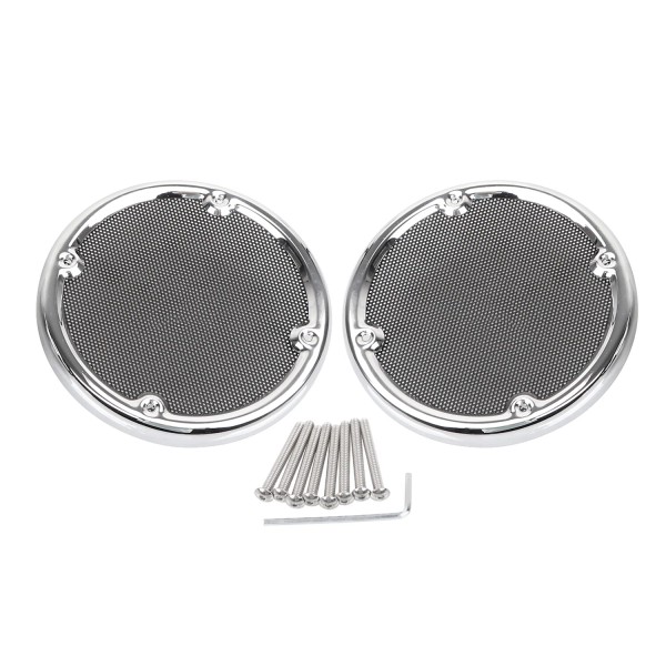 Unbranded Rear Tour Pak Speaker Grill Mesh Cover For Harley
