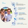 OPULIZE Black Reading Sunglasses UV400 Designer Style Mens Womens S92-1